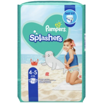 PAMPERS autiņbiksītes PANTS SPLASHERS, 4.-5. izmēr