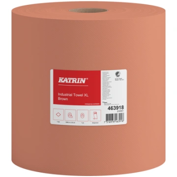 Industriālais papīrs KATRIN Basic XL Brown, 1-slāņ