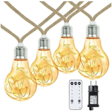 LED pasaku gaismas āra un iekštelpu Vintage 6 m si