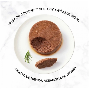 GOURMET Gold Beef - wet cat food - 85g PURINA NEST