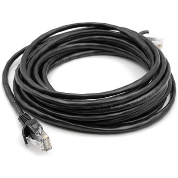 Cat5E UTP kabelis, 5 m, melns POWER PLANT, LLC CA9
