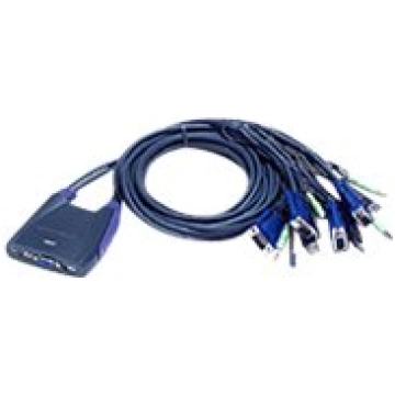 ATEN Petite CS64US - KVM / audio / USB switch - 4 