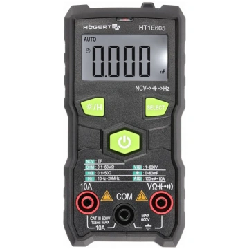 Multimetrs digitālais Full-Smart Hogert (HT1E605) 