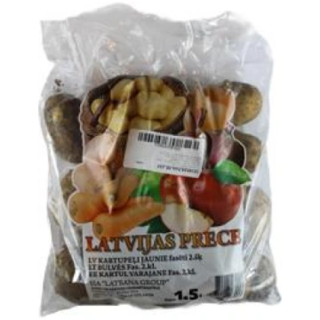 Kartupeļi Latvijas 1,5kg - 1