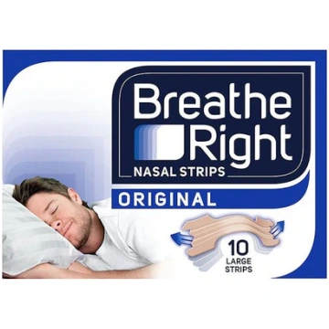 Breathe Right Natural Tan Nasal Strips 10 per pack