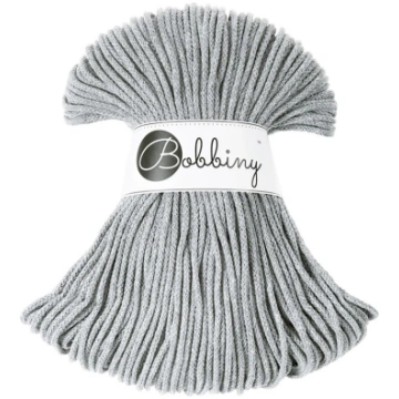 Braided SILVER Bobbiny