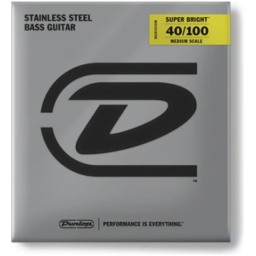 DBSBS40100M SUPER BRIGHT STEEL MEDIUM SCALE BASS S