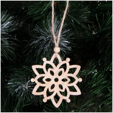 Springos CA0660 KOKA ORNAMENTS 6 GAB (ZIEDS)
