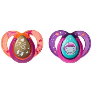 Tommee Tippee Night time Ortodontiskais silikona m