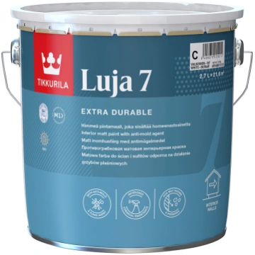 Krāsa Tikkurila Luja 7 Matēta C-Bāze (Tonējamā krā