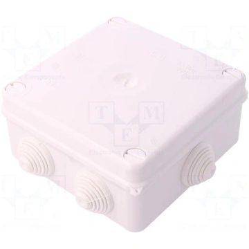 Enclosure: junction box | X: 133mm | Y: 133mm | Z: