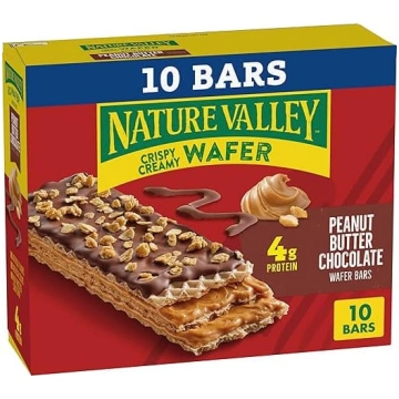 Nature Valley vafeļu batoniņi ar zemesriekstu svie