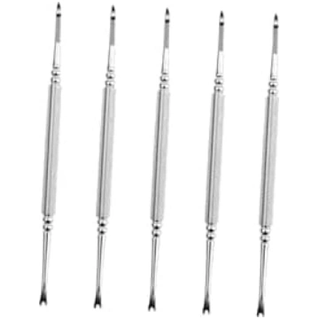 minkissy Pack of 5 Nail Care Double-Sided Cuticle 