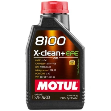 MOTUL 8100 X-clean+EFE 0W30 1L