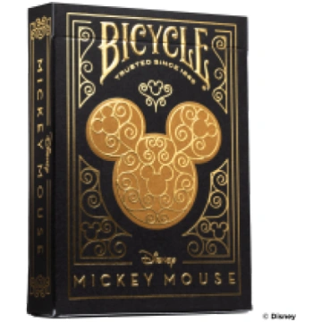 Bicycle Disney Mickey Mouse Black and Gold