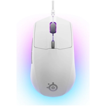 SteelSeries Rival 3 Gen 2 White Wired Optical Mous