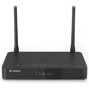 ZIDOO Z9X PRO 4K BLACK UHD MEDIA PLAYER / TĪKLA AT