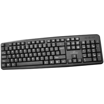 Titanum TK101 keyboard USB Black