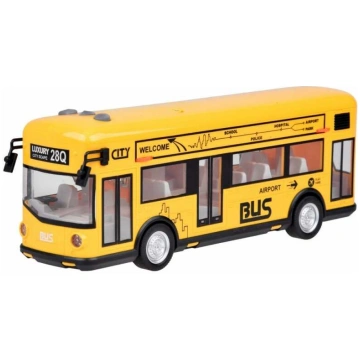 Rotaļu autobuss Toystar City ZA5222, dzeltena krās