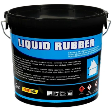 Bituma-kaučuka mastika PROFIZOL LIQUID RUBBER 5KG