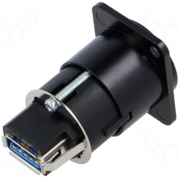 Adapter | USB A socket-back,USB B socket-front | F