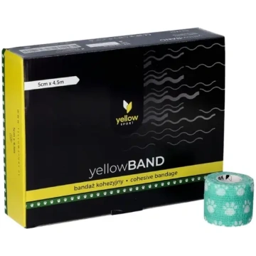 Elastīgā pašlīpošā saite Zarys yellowBAND, nesteri