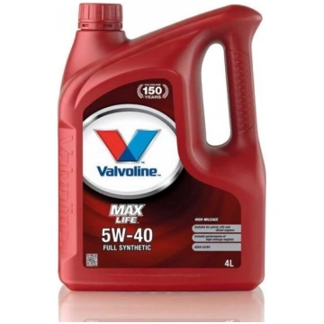 Valvoline Maxlife 5W40 motoreļļa, 4L