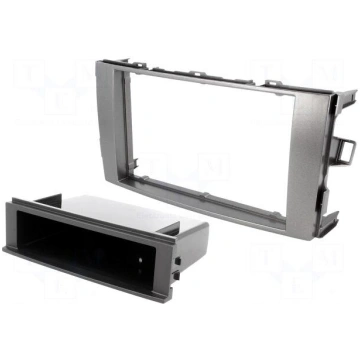 Radio mounting frame | Toyota | 2 DIN | anthracite
