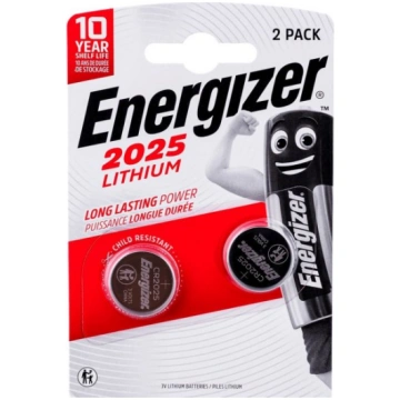 ENERGIZER BATTERY SPECIALIZED CR2025/2, 3V, ECO EN
