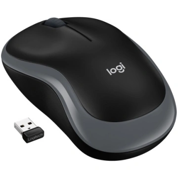 Logitech M185 Wireless Mouse, RF Wireless, 1000 DP