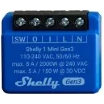 Shelly 1 Mini Gen3 aksesuārs SHELLY_PLUS_1_MINI_G3