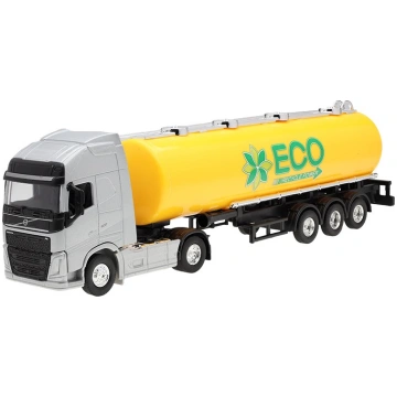 Modelīši VOLVO FH ar dzeltenu cisternu, 1:64, Well
