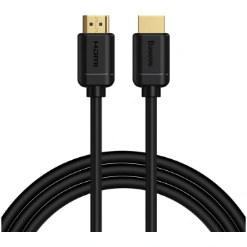HDMI 2.0 4K 60 Hz 3D HDR 18 Gbps kabelis 2 m melns