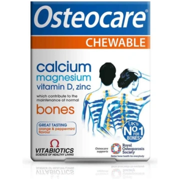 OSTEOCARE košļājamās tabletes N30 Vitabiotics