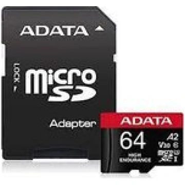 Adata MEMORY MICRO SDXC 64GB W/ADAP./AUSDX64GUI3V3