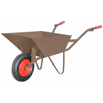 Construction wheelbarrow 85L/1.5mm brown Awtools