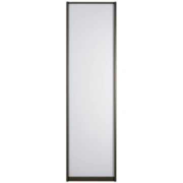 Bīdāmās durvis ar matētu stiklu 642x2310mm matēta 