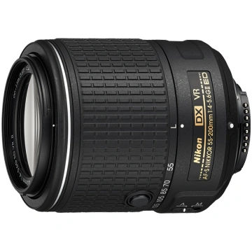 Spoguļkameras objektīvs, NIKON, AF-S DX NIKKOR 55-