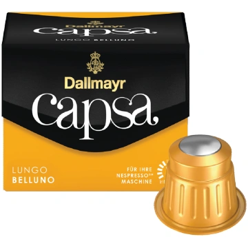 Capsa Lungo Belluno kafijas kapsulas Dallmayer, Vā