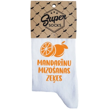 Sieviešu zeķes "Mandarīnu mizošanas zeķes"