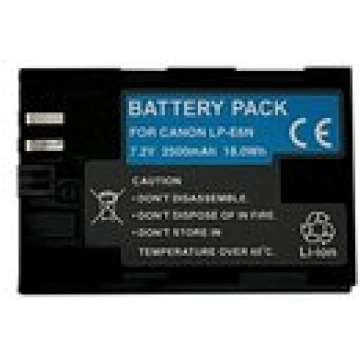 Extra digital CANON LP-E6N Battery, 2400mAh