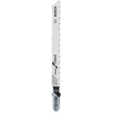Figūrzāģa asmens laminētām plāksnēm, HCS, 100 mm, 