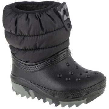 Crocs Classic Neo Puff Boot Toddler Jr 207683-001 