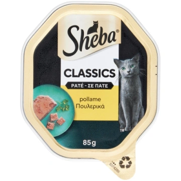 Sheba Classics Patè Cibo Umido Gatto con Pollame 8