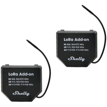 Set of 2 EU868 Relays for gen.3/4 Shelly LoRa Add-