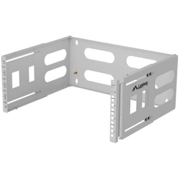 LANBERG 19" 4U wall-mount rack, 497x400/240 gray F