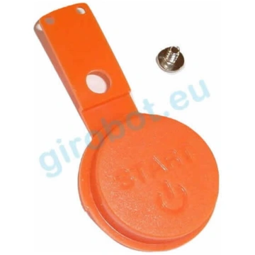 Neato Serie XV tasto Power ARANCIO