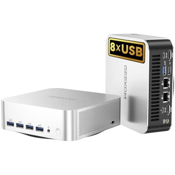 AI Mini PC A8 Max ar AMD Ryzen 9 8945HS, 2,5 Gbps
