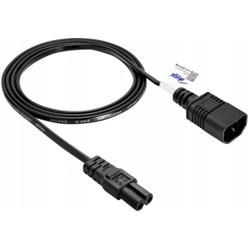 Akyga AK-PC-15A power cable Black 1.5 m C14 panel 