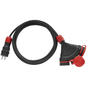 AWTOOLS pagarinātājs, 10m 3x1.5mm 3 ligzdas IP54 1